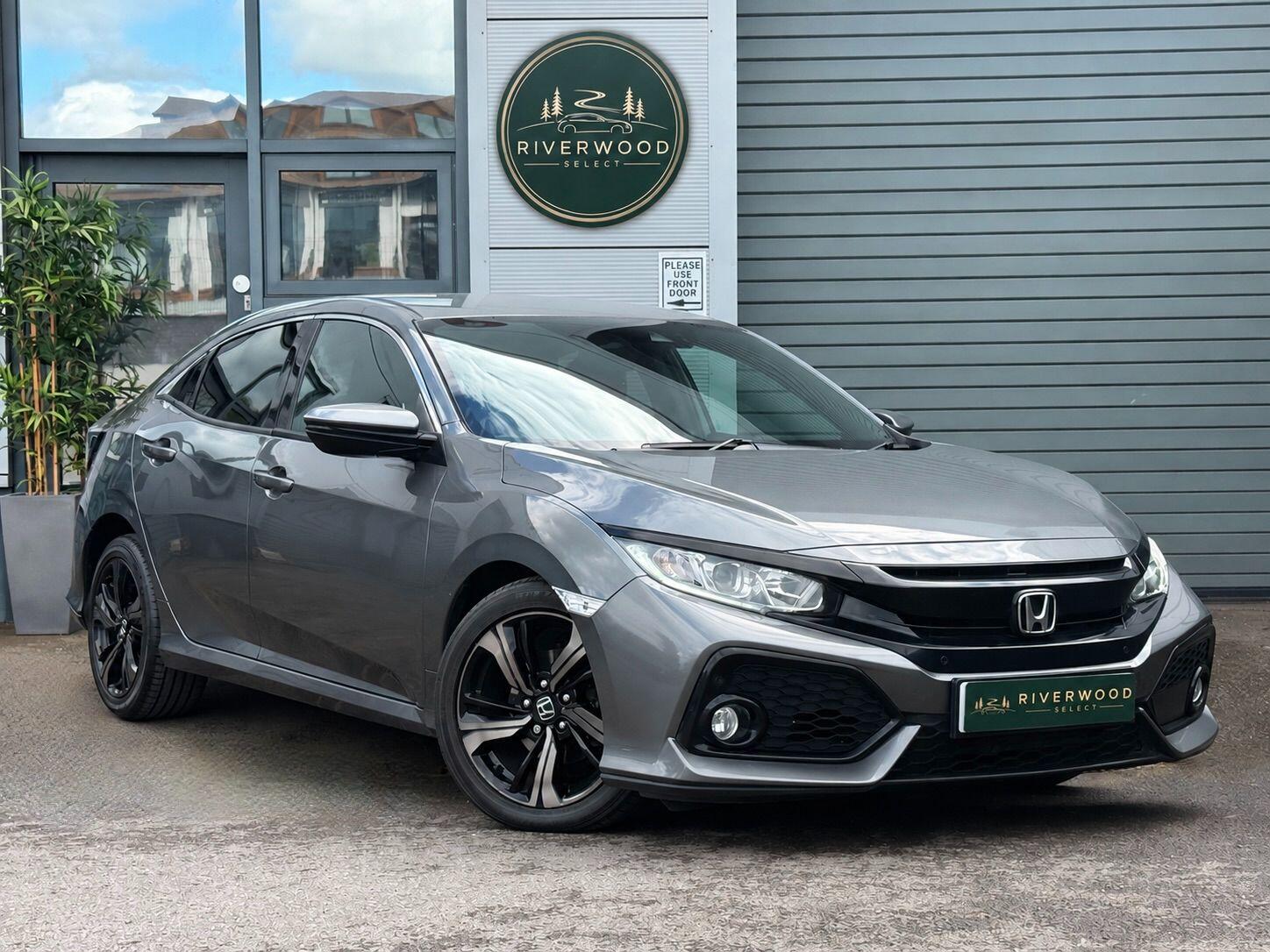 Grey Honda Civic SR Automatic photographed at Riverwood Select