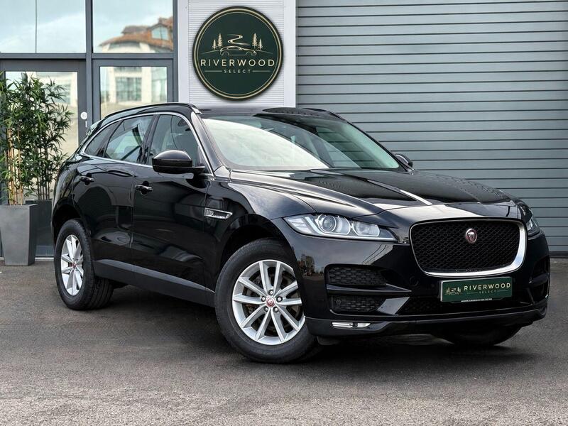 Black Jaguar F-PACE photographed at Riverwood Select